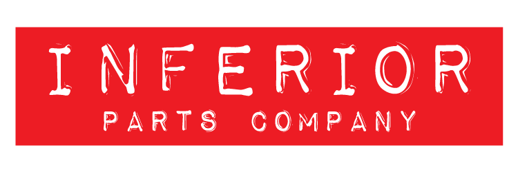 Inferior red label logo